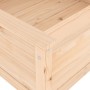 Pflanzgefäß aus massivem Kiefernholz, 82,5 x 82,5 x 39 cm von vidaXL, Töpfe und Pflanzgefäße - Ref: Foro24-825296, Preis: 91,...