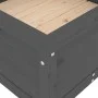 Pflanzgefäß aus massivem grauem Kiefernholz, 82,5 x 82,5 x 39 cm von vidaXL, Töpfe und Pflanzgefäße - Ref: Foro24-825298, Pre...