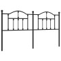 Kopfteil aus schwarzem Metall, 160 cm von vidaXL, Kopf- und Fußteile - Ref: Foro24-353474, Preis: 56,97 €, Rabatt: %