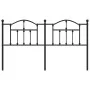 Kopfteil aus schwarzem Metall, 180 cm von vidaXL, Kopf- und Fußteile - Ref: Foro24-353475, Preis: 54,50 €, Rabatt: %
