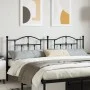 Cabecero de metal negro 193 cm de vidaXL, Cabeceros y pies de cama - Ref: Foro24-353476, Precio: 48,25 €, Descuento: %