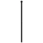 Cabecero de metal negro 193 cm de vidaXL, Cabeceros y pies de cama - Ref: Foro24-353476, Precio: 48,25 €, Descuento: %