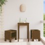 Gartenhocker 2 Stück honigbraunes Kiefernholz 40x36x45 cm von vidaXL, Gartenstühle - Ref: Foro24-825341, Preis: 75,82 €, Raba...