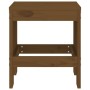 Garden stools 2 pcs honey brown pine wood 40x36x45 cm by vidaXL, Garden chairs - Ref: Foro24-825341, Price: 75,82 €, Discount: %