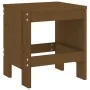 Gartenhocker 2 Stück honigbraunes Kiefernholz 40x36x45 cm von vidaXL, Gartenstühle - Ref: Foro24-825341, Preis: 63,75 €, Raba...