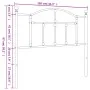 Kopfteil aus weißem Metall, 100 cm von vidaXL, Kopf- und Fußteile - Ref: Foro24-353517, Preis: 31,86 €, Rabatt: %