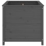 Solid gray pine wood planter 82.5x82.5x78 cm by vidaXL, Pots and planters - Ref: Foro24-825305, Price: 158,85 €, Discount: %