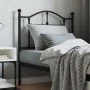 Cabecero de metal negro 80 cm de vidaXL, Cabeceros y pies de cama - Ref: Foro24-353466, Precio: 31,42 €, Descuento: %