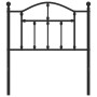 Black metal headboard 80 cm by vidaXL, Headboards and footboards - Ref: Foro24-353466, Price: 31,96 €, Discount: %