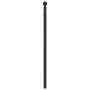 Cabecero de metal negro 80 cm de vidaXL, Cabeceros y pies de cama - Ref: Foro24-353466, Precio: 31,42 €, Descuento: %