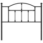Kopfteil aus schwarzem Metall, 100 cm von vidaXL, Kopf- und Fußteile - Ref: Foro24-353468, Preis: 32,42 €, Rabatt: %