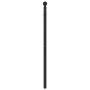 Kopfteil aus schwarzem Metall, 100 cm von vidaXL, Kopf- und Fußteile - Ref: Foro24-353468, Preis: 32,42 €, Rabatt: %