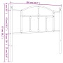 Kopfteil aus schwarzem Metall, 100 cm von vidaXL, Kopf- und Fußteile - Ref: Foro24-353468, Preis: 33,21 €, Rabatt: %