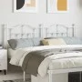 Cabecero de metal blanco 180 cm de vidaXL, Cabeceros y pies de cama - Ref: Foro24-353524, Precio: 49,65 €, Descuento: %