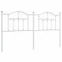 Cabecero de metal blanco 180 cm de vidaXL, Cabeceros y pies de cama - Ref: Foro24-353524, Precio: 49,65 €, Descuento: %