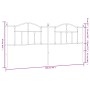 Kopfteil aus weißem Metall, 193 cm von vidaXL, Kopf- und Fußteile - Ref: Foro24-353525, Preis: 49,03 €, Rabatt: %