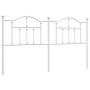 Kopfteil aus weißem Metall, 160 cm von vidaXL, Kopf- und Fußteile - Ref: Foro24-353523, Preis: 50,44 €, Rabatt: %
