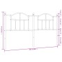 Kopfteil aus weißem Metall, 160 cm von vidaXL, Kopf- und Fußteile - Ref: Foro24-353523, Preis: 50,44 €, Rabatt: %