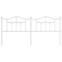 Cabecero de metal blanco 200 cm de vidaXL, Cabeceros y pies de cama - Ref: Foro24-353526, Precio: 51,26 €, Descuento: %