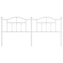 White metal headboard 200 cm by vidaXL, Headboards and footboards - Ref: Foro24-353526, Price: 52,14 €, Discount: %