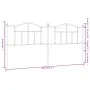 Cabecero de metal blanco 200 cm de vidaXL, Cabeceros y pies de cama - Ref: Foro24-353526, Precio: 51,26 €, Descuento: %