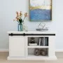 Mini-Schiebetüren-Bausatz für Kleiderschrank aus Kohlenstoffstahl 152 cm von vidaXL, Türrahmen - Ref: Foro24-148019, Preis: 2...