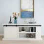 Mini-Schiebetürenschrank aus Kohlenstoffstahl, 200 cm von vidaXL, Türrahmen - Ref: Foro24-148018, Preis: 25,76 €, Rabatt: %
