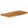 Tablero de mesa borde natural madera maciza mango 90x30x3,8 cm