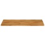 Tablero de mesa borde natural madera maciza mango 140x60x3,8 cm