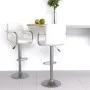 Küchenhocker 2 Einheiten weißes Kunstleder von vidaXL, Küchenhocker - Ref: Foro24-334593, Preis: 118,07 €, Rabatt: %