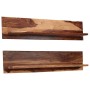 Wandregale 2 Stück aus massivem Palisanderholz 118x26x20 cm von vidaXL, Regale und Regale - Ref: Foro24-247931, Preis: 146,31...