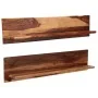 Wandregale 2 Stück aus massivem Palisanderholz 118x26x20 cm von vidaXL, Regale und Regale - Ref: Foro24-247931, Preis: 143,64...