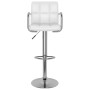 Küchenhocker 2 Einheiten weißes Kunstleder von vidaXL, Küchenhocker - Ref: Foro24-334593, Preis: 120,01 €, Rabatt: %