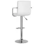 Küchenhocker 2 Einheiten weißes Kunstleder von vidaXL, Küchenhocker - Ref: Foro24-334593, Preis: 118,07 €, Rabatt: %