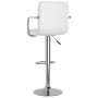 Küchenhocker 2 Einheiten weißes Kunstleder von vidaXL, Küchenhocker - Ref: Foro24-334593, Preis: 120,01 €, Rabatt: %