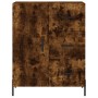 Hohes Sideboard aus geräuchertem Eichensperrholz, 69,5 x 34 x 180 cm von vidaXL, Sideboards - Ref: Foro24-3199822, Preis: 170...