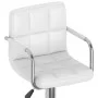 Küchenhocker 2 Einheiten weißes Kunstleder von vidaXL, Küchenhocker - Ref: Foro24-334593, Preis: 118,07 €, Rabatt: %