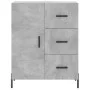 Concrete gray plywood tall sideboard 69.5x34x180 cm by vidaXL, Sideboards - Ref: Foro24-3199821, Price: 164,77 €, Discount: %