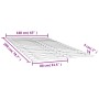 Somieres de láminas con 34 lamas 2 unidades 80x200 cm de vidaXL, Camas y somieres - Ref: Foro24-3203720, Precio: 62,67 €, Des...