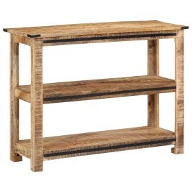 Mesa consola de madera maciza de mango 100x35x75 cm en Mesas auxiliares | Comprar online en Foro24