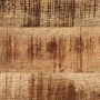 Mesa consola madera maciza de mango rugosa 70x35x70 cm