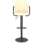 Taburete de cocina de terciopelo crema de vidaXL, Taburetes de cocina - Ref: Foro24-334647, Precio: 71,55 €, Descuento: %