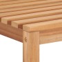 Sillas de jardín 6 unidades con cojines madera maciza de teca
