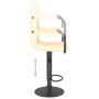 Cream Velvet Kitchen Stool by vidaXL, Kitchen stools - Ref: Foro24-334647, Price: 72,50 €, Discount: %
