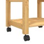 Carrito de cocina MONZA madera maciza de pino 48x40x88,5 cm