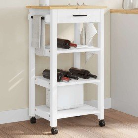 Carrito de cocina MONZA madera maciza de pino 48x40x88,5 cm en Carros de cocina y comedor | Comprar online en Foro24