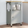 Carrito de cocina MONZA madera maciza de pino 48x40x88,5 cm