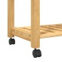 Carrito de cocina MONZA madera maciza de pino 84x40x88,5 cm