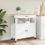 Carrito de cocina MONZA madera maciza de pino 84x40x88,5 cm