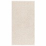 Alfombra ZIZUR apariencia yute interior exterior crema 60x110cm